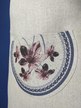 Fartuszek - Kwiaty Śliwy - naturalny (2)